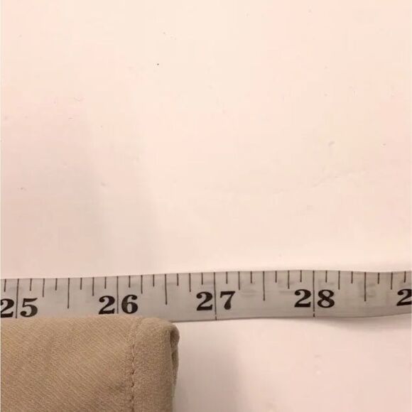 Vince Camuto Jumpsuit Women's Tan Long Sleeve Button Front Size 24W - Picture 6 of 7